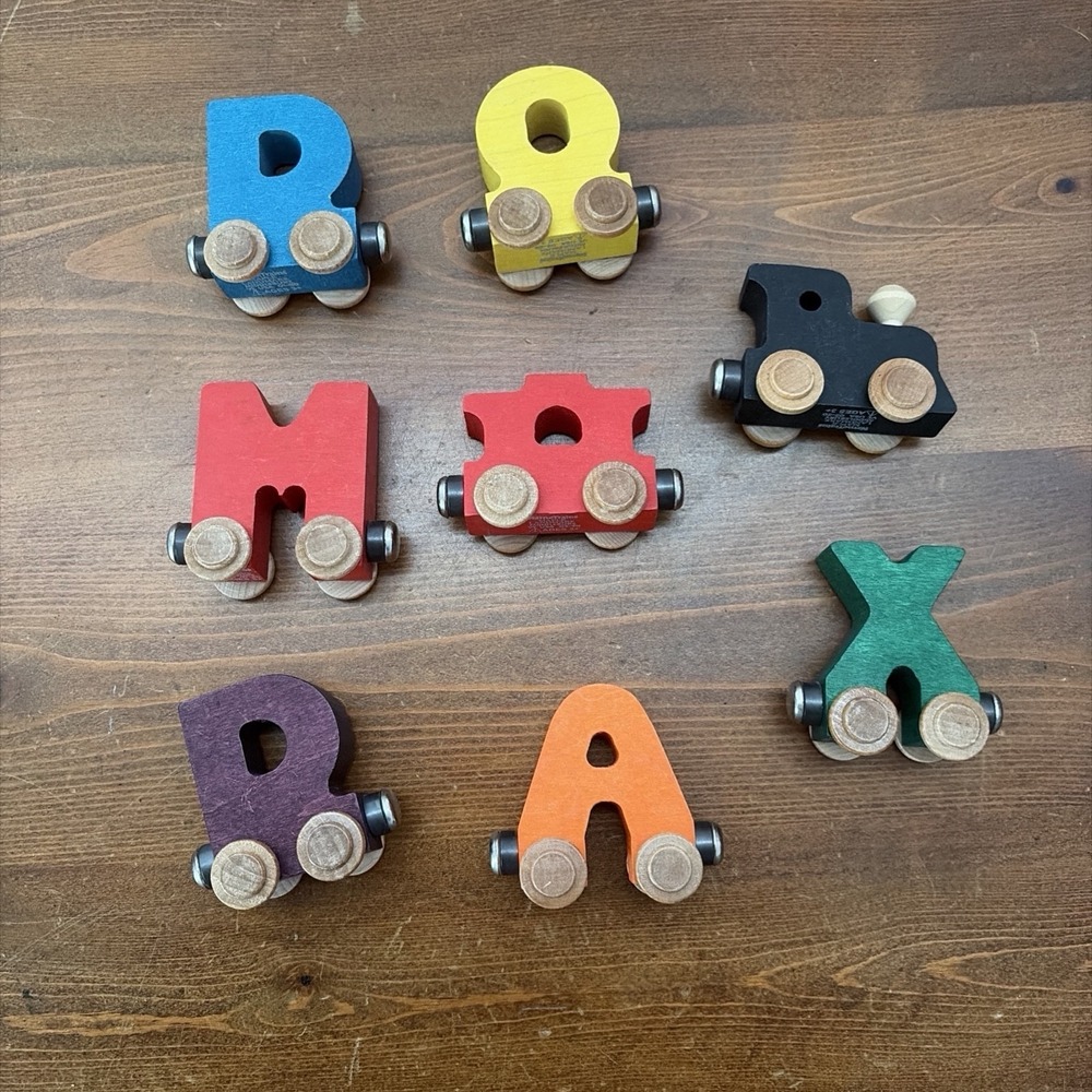 Name Trains 8 Piece Set Maple Vermont Landmark Brio‎ Thomas Compatible